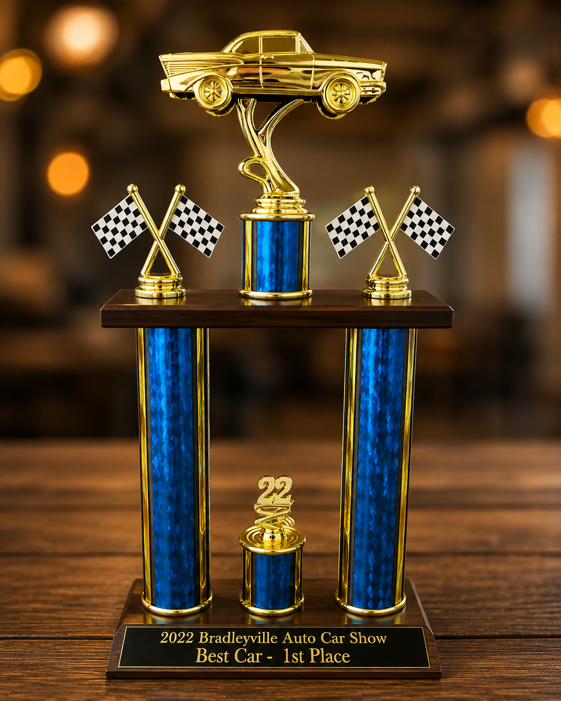 Double Column Trophy