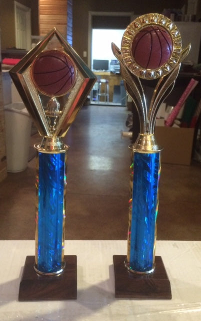 9" Single Column Trophy